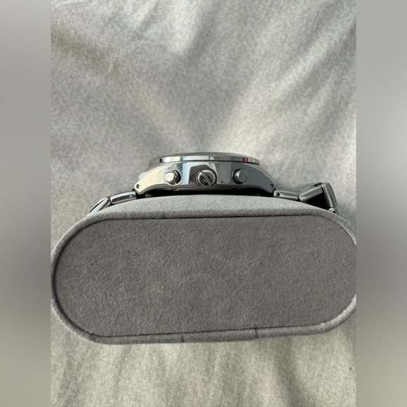 Armani Exchange Silver Chronograph Watch - Picture 2 of 5